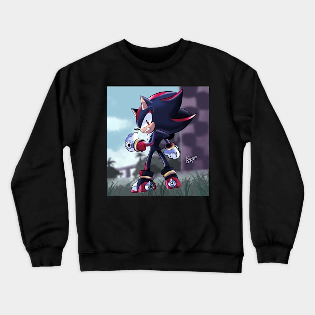 Shadow prime Crewneck Sweatshirt by Klaudiapasqui 96